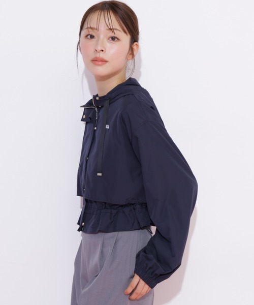 JILL by JILL STUART（ジルバイジルスチュアート）の「レイヤードジャケット（その他アウター・レディース・ネイビー/ベージュ/ホワイト・FREE）」の22枚目の写真