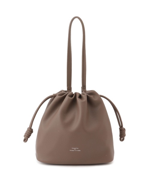 le cercle ADAM ET ROPE'(ルセルクルアダムエロペ)の「新色追加【George Cinq(ジョルジュサンク)】DRAWSTRING BAG(S)/WEB限定(トートバッグ・レディース・イエロー系その他/グレー系その他/ブラック/ブラウン系・FREE)」の5枚目の写真