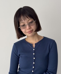 Dume（デューム）の「Dume　LIVI リムレスグラスアイウェア（サングラス）」