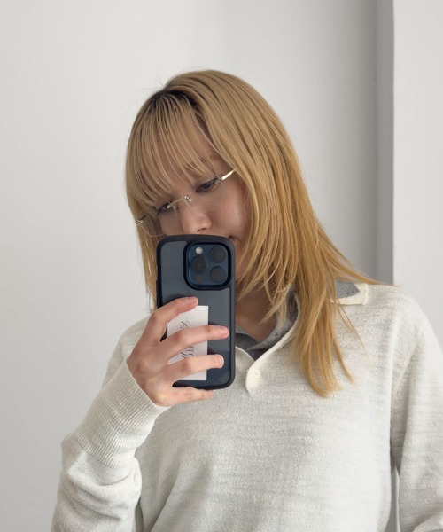 CANAL JEAN（キャナルジーン）の「Dume　LIVI リムレスグラスアイウェア（サングラス・レディース・シルバー/シルバー系その他/ゴールド・ONE SIZE）」の3枚目の写真