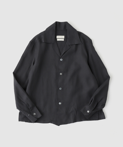 PULP/417EDIFICE(パルプフォーワンセブンエディフィス)の「CAMISAS MANOLO / カミサス マノロ BUENAS NOCHES SHIRT(シャツ/ブラウス・メンズ・ブラック・44)」の1枚目の写真