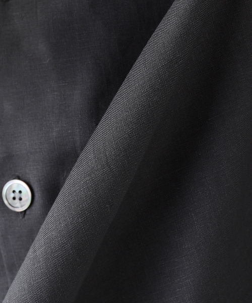 PULP/417EDIFICE(パルプフォーワンセブンエディフィス)の「CAMISAS MANOLO / カミサス マノロ BUENAS NOCHES SHIRT(シャツ/ブラウス・メンズ・ブラック・44)」の3枚目の写真