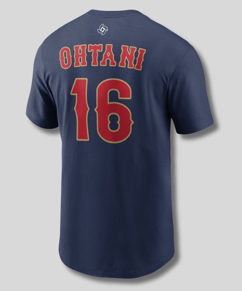 NIKE(ナイキ)の「【NIKE/ナイキ】 World Baseball Classic 2026 日本代表 ネーム&ナンバー Tシャツ(Tシャツ/カットソー・メンズ・ネイビー系3/ネイビー系4/ネイビー系2/ネイビー系1・M/L/XL)」の6枚目の写真