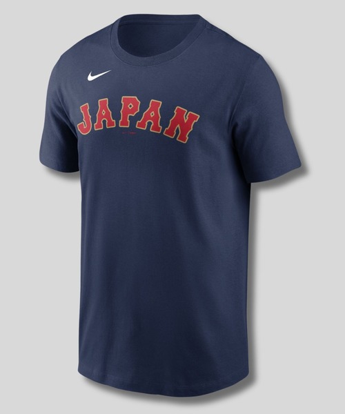 NIKE(ナイキ)の「【NIKE/ナイキ】 World Baseball Classic 2026 日本代表 ネーム&ナンバー Tシャツ(Tシャツ/カットソー・メンズ・ネイビー系3/ネイビー系4/ネイビー系2/ネイビー系1・M/L/XL)」の5枚目の写真