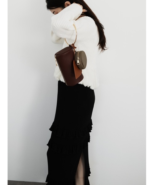 Katrin TOKYO(カトリーントーキョー)の「frill tiered skirt(スカート・レディース・アイボリー/ブラック・XS/FREE)」の18枚目の写真
