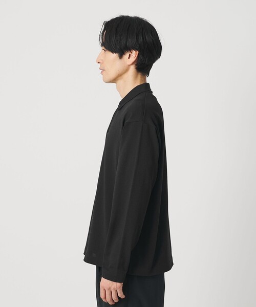 BEAUTY&YOUTH UNITED ARROWS(ビューティーアンドユースユナイテッドアローズ)の「デオドラント ニット シャツ 抗菌防臭 ウォッシャブル(カーディガン/ボレロ・メンズ・ダークグレー/ブラック・L/XL/M/S)」の9枚目の写真
