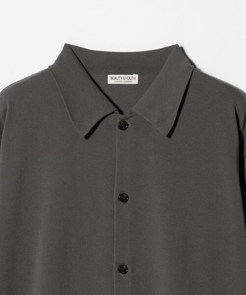 BEAUTY&YOUTH UNITED ARROWS(ビューティーアンドユースユナイテッドアローズ)の「デオドラント ニット シャツ 抗菌防臭 ウォッシャブル(カーディガン/ボレロ・メンズ・ダークグレー/ブラック・L/XL/M/S)」の13枚目の写真