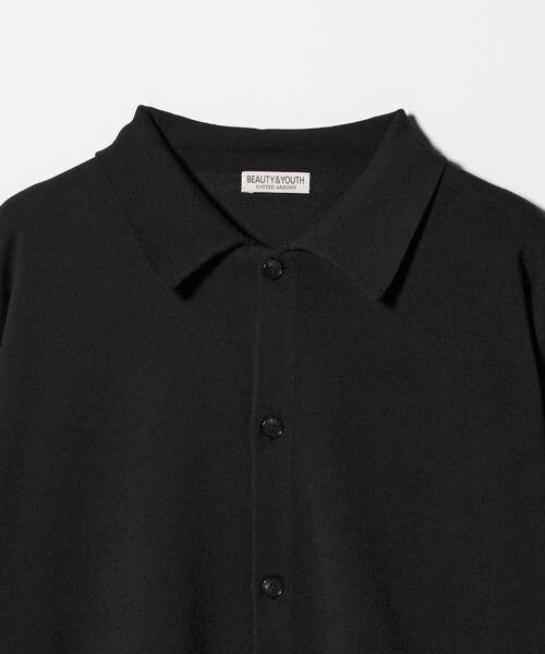 BEAUTY&YOUTH UNITED ARROWS(ビューティーアンドユースユナイテッドアローズ)の「デオドラント ニット シャツ 抗菌防臭 ウォッシャブル(カーディガン/ボレロ・メンズ・ダークグレー/ブラック・L/XL/M/S)」の18枚目の写真