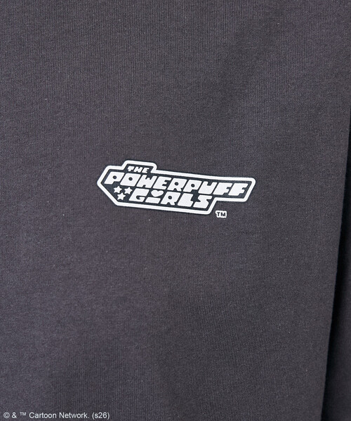 PUBLUX(パブリュクス)の「PUBLUX/パブリュクス 【THE POWERPUFF GIRLS】パワーパフ ガールズ シール風 Tシャツ 限定展開(Tシャツ/カットソー・レディース・ダークグレー/ライトグレー/チャコールグレー/グレー/その他/ブラック・フリ-)」の14枚目の写真