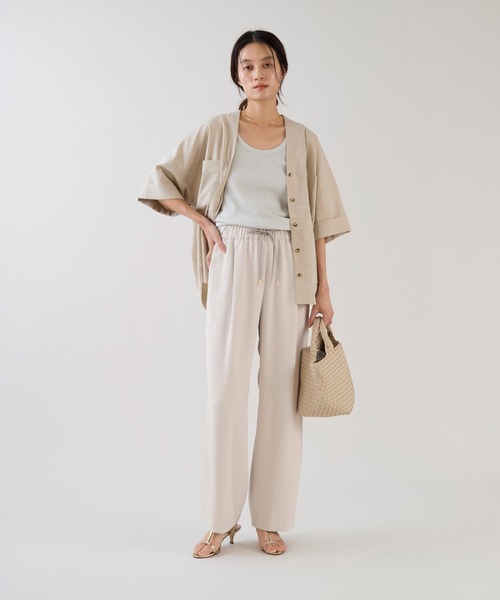 marmors（マルモア）の「【marmors】グリッターベーシックタンクトップ（タンクトップ・レディース・チャコールグレー/オートミール/ゴールド/シルバー・36）」の11枚目の写真