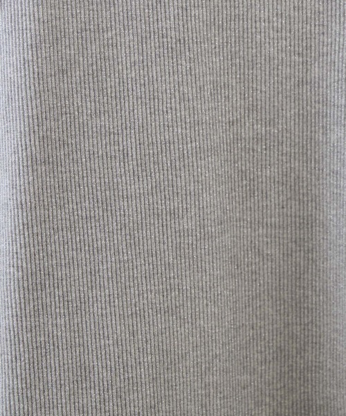 marmors（マルモア）の「【marmors】グリッターベーシックタンクトップ（タンクトップ・レディース・チャコールグレー/オートミール/ゴールド/シルバー・36）」の20枚目の写真