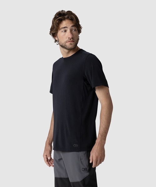 OUTDOOR RESEARCH（アウトドアリサーチ）の「OUTDOOR RESEARCH/アウトドアリサーチ Eclipse Sun T-Shirt/エクリプスTシャツ（Tシャツ/カットソー・メンズ・ブラック/ダークオリーブ・LARGE/MEDIUM）」の7枚目の写真