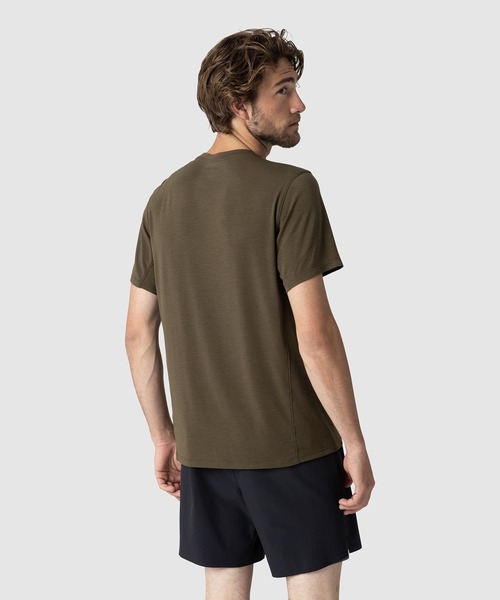 OUTDOOR RESEARCH（アウトドアリサーチ）の「OUTDOOR RESEARCH/アウトドアリサーチ Eclipse Sun T-Shirt/エクリプスTシャツ（Tシャツ/カットソー・メンズ・ブラック/ダークオリーブ・LARGE/MEDIUM）」の5枚目の写真