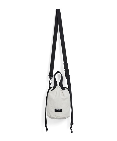 TAION(タイオン)の「【TAION(タイオン)】〈グッズ〉ノンダウン マウンテンバケツバッグ(ショルダーバッグ・メンズ・ネイビー/ライトグレー/ダークオリーブ/ブラック/ライトブラウン・ONESIZE)」の13枚目の写真