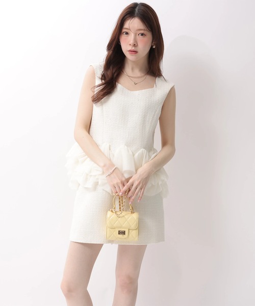 Rirandture（リランドチュール）の「ビジュートリムショートパンツ（その他パンツ・レディース・オフホワイト・2/1/0）」の6枚目の写真