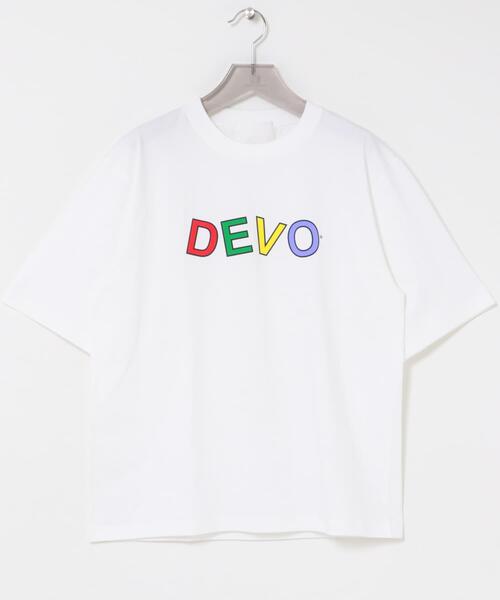 URBAN RESEARCH（アーバンリサーチ）の「URBAN RESEARCH iD　DEVO LOGO T-SHIRTS（Tシャツ/カットソー・メンズ・ブラック/ホワイト・LARGE/MEDIUM）」の6枚目の写真