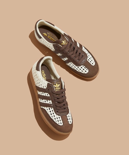 adidas(アディダス)の「サンバ OG / SAMBA OG / アディダスオリジナルス adidas Originals(スニーカー・レディース・ベージュ/ブラック・25.0cm/24.0cm/23.0cm/28.5cm/27.5cm/26.5cm/22.0cm/29.0cm/28.0cm/27.0cm/26.0cm/24.5cm/23.5cm/22.5cm/25.5cm)」の22枚目の写真