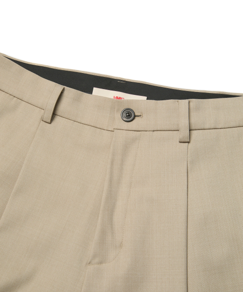 MMIC(エムエムアイシー)の「MORRISON SLACKS (LIGHT BEIGE)(スラックス・メンズ・その他・SMALL/MEDIUM/LARGE)」の2枚目の写真