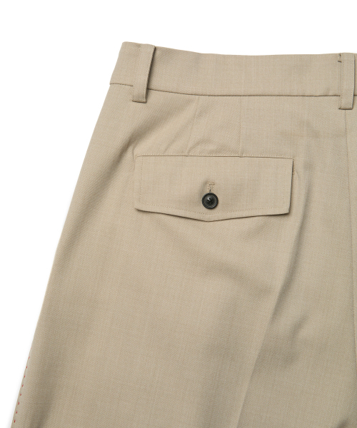 MMIC(エムエムアイシー)の「MORRISON SLACKS (LIGHT BEIGE)(スラックス・メンズ・その他・SMALL/MEDIUM/LARGE)」の5枚目の写真