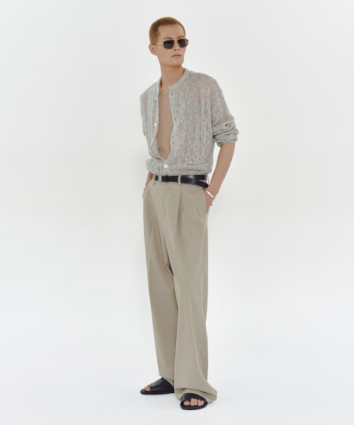 MMIC(エムエムアイシー)の「MORRISON SLACKS (LIGHT BEIGE)(スラックス・メンズ・その他・SMALL/MEDIUM/LARGE)」の7枚目の写真