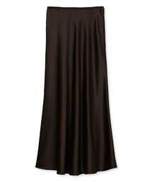 Mila Owen（ミラオーウェン）の「ウエストグログランサテンナロースカート（スカート）」