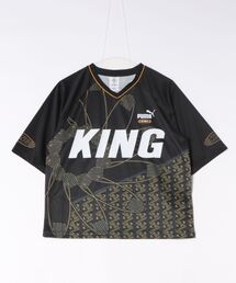 PUMA ウェア プーマウェア M KING EXTRAVAGANZA JERSEY ショートスリーブ 636814 01BK