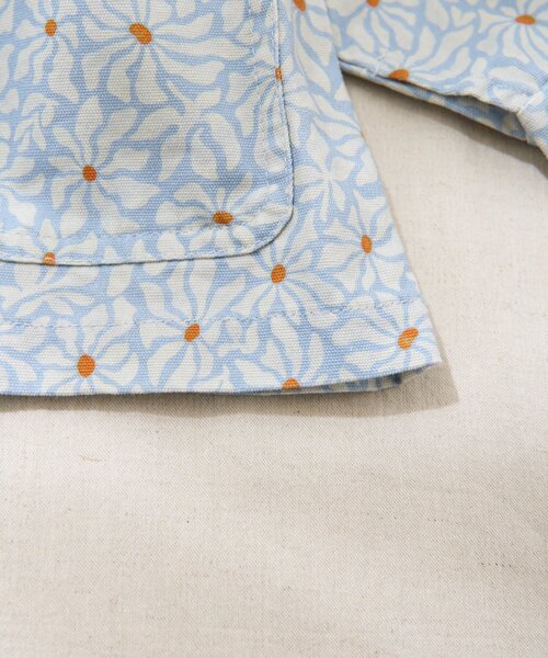 CIAOPANIC TYPY（チャオパニックティピー）の「【BABY】【Qinn】ムジ柄ダックカバーオール：80～100cm（その他ベビーウェア・キッズ・オフホワイト/ブラウン/サックスブルー・80/100）」の13枚目の写真