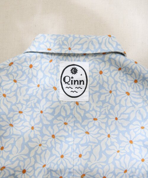 CIAOPANIC TYPY（チャオパニックティピー）の「【BABY】【Qinn】ムジ柄ダックカバーオール：80～100cm（その他ベビーウェア・キッズ・オフホワイト/ブラウン/サックスブルー・80/100）」の15枚目の写真