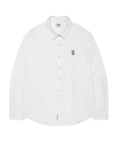 [26SS] KIKY OXFORD длинная рубашка с длинным рукавом