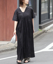 JOURNAL STANDARD relume | 《追加 / 新色》コットンボイルクリンクルタックカフタンワンピース(ワンピース)