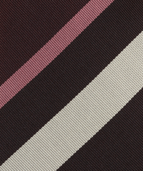 EDIFICE（エディフィス）の「PB ワイドマルチストライプタイ（ネクタイ・メンズ・ボルドー・FREE）」の4枚目の写真