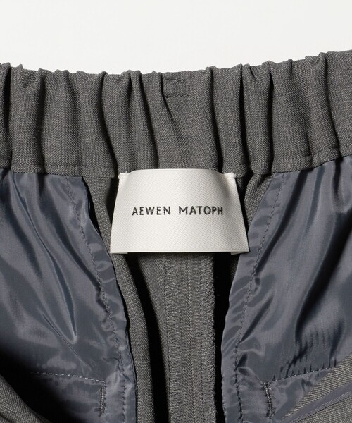 AEWEN MATOPH(イウエン マトフ)の「<AEWEN MATOPH>インタックパンツ ウォッシャブル(その他パンツ・レディース・グレー/ブラック・34/36/38)」の4枚目の写真