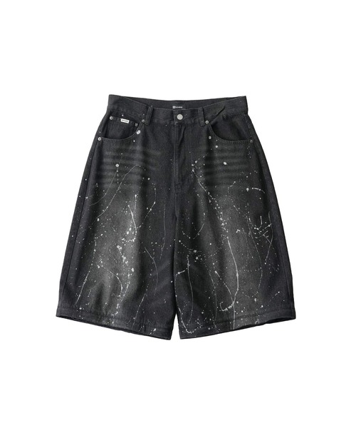 Subciety（サブサエティ）の「Painted 2way denim pants（デニムパンツ・メンズ・ブラック/インディゴブルー・X-LARGE/LARGE/MEDIUM/SMALL）」の5枚目の写真