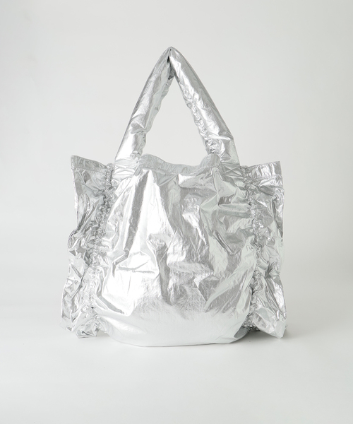 U by SPICK&SPAN（ユーバイスピックアンドスパン）の「HELOYSE/エロイーズ candy tote（トートバッグ・レディース・ブラック/シルバー・FREE）」の10枚目の写真