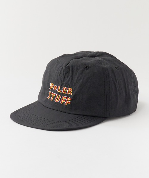 POLeR(ポーラー)の「POLeR/ポーラー FESTIVAL EMB NYLON CAP 2026年 夏 夏服(キャップ・メンズ・グリーン/ブラック/オフホワイト・ONE SIZE)」の14枚目の写真