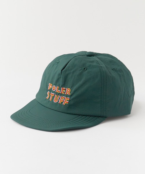POLeR(ポーラー)の「POLeR/ポーラー FESTIVAL EMB NYLON CAP 2026年 夏 夏服(キャップ・メンズ・グリーン/ブラック/オフホワイト・ONE SIZE)」の13枚目の写真