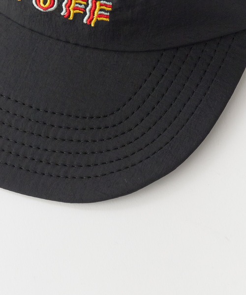 POLeR(ポーラー)の「POLeR/ポーラー FESTIVAL EMB NYLON CAP 2026年 夏 夏服(キャップ・メンズ・グリーン/ブラック/オフホワイト・ONE SIZE)」の12枚目の写真