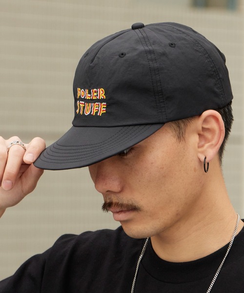 POLeR(ポーラー)の「POLeR/ポーラー FESTIVAL EMB NYLON CAP 2026年 夏 夏服(キャップ・メンズ・グリーン/ブラック/オフホワイト・ONE SIZE)」の17枚目の写真