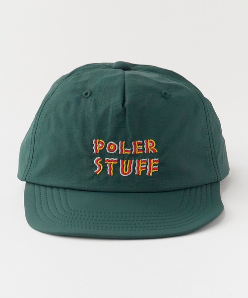 POLeR(ポーラー)の「POLeR/ポーラー FESTIVAL EMB NYLON CAP 2026年 夏 夏服(キャップ・メンズ・グリーン/ブラック/オフホワイト・ONE SIZE)」の20枚目の写真