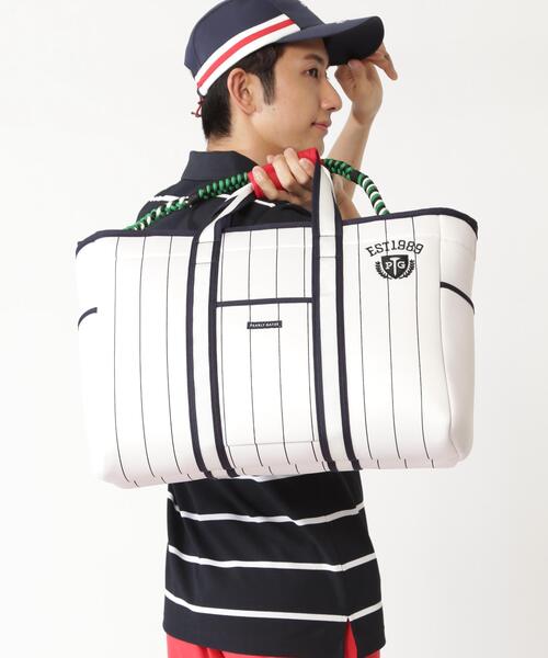 PEARLY GATES コミック風トートバッグ セール】【PEARLY GATES】ネオプレン ロッカーBAG（トートバッグ