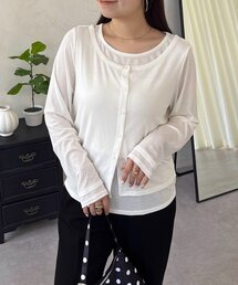 レイヤードライクシアートップス