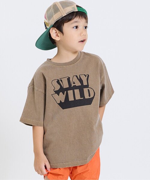 F.O.KIDS(エフオーキッズ)の「5柄ガーメントダイ半袖Tシャツ(Tシャツ/カットソー・キッズ・エメラルド/ピンク/キャメル/イエロー/チャコール・160/150/140/130/120/110/100/90/80)」の4枚目の写真