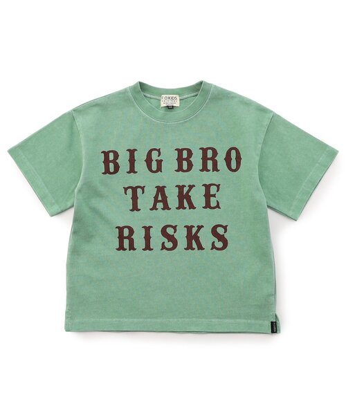 F.O.KIDS(エフオーキッズ)の「5柄ガーメントダイ半袖Tシャツ(Tシャツ/カットソー・キッズ・エメラルド/ピンク/キャメル/イエロー/チャコール・160/150/140/130/120/110/100/90/80)」の2枚目の写真