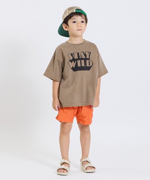 F.O.KIDS(エフオーキッズ)の「5柄ガーメントダイ半袖Tシャツ(Tシャツ/カットソー・キッズ・エメラルド/ピンク/キャメル/イエロー/チャコール・160/150/140/130/120/110/100/90/80)」の6枚目の写真