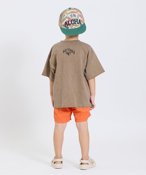 F.O.KIDS(エフオーキッズ)の「5柄ガーメントダイ半袖Tシャツ(Tシャツ/カットソー・キッズ・エメラルド/ピンク/キャメル/イエロー/チャコール・160/150/140/130/120/110/100/90/80)」の8枚目の写真