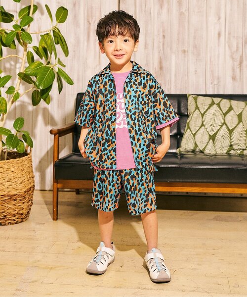 F.O.KIDS(エフオーキッズ)の「5柄ガーメントダイ半袖Tシャツ(Tシャツ/カットソー・キッズ・エメラルド/ピンク/キャメル/イエロー/チャコール・160/150/140/130/120/110/100/90/80)」の13枚目の写真