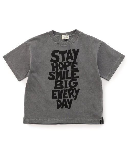 F.O.KIDS(エフオーキッズ)の「5柄ガーメントダイ半袖Tシャツ(Tシャツ/カットソー・キッズ・エメラルド/ピンク/キャメル/イエロー/チャコール・160/150/140/130/120/110/100/90/80)」の21枚目の写真