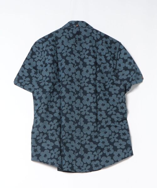 Ben Sherman（ベンシャーマン）の「スティップルフローラルプリントシャツ（シャツ/ブラウス・メンズ・ダークネイビー・LARGE）」の6枚目の写真