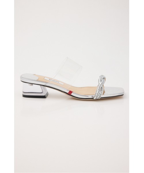STACCATO（スタッカート）の「ジャスミンクリアヒールサンダル（サンダル・レディース・シルバー・22.5cm/23cm/23.5cm/24cm）」の8枚目の写真