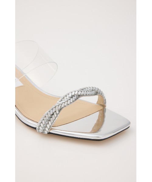STACCATO（スタッカート）の「ジャスミンクリアヒールサンダル（サンダル・レディース・シルバー・22.5cm/23cm/23.5cm/24cm）」の5枚目の写真